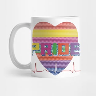 Pride Heart Beat Mug